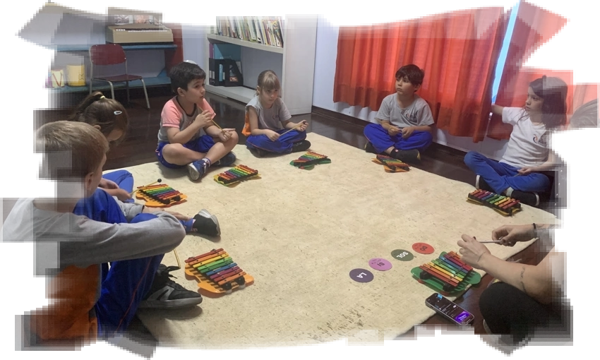 Aulas de Música no Colégio Finke
